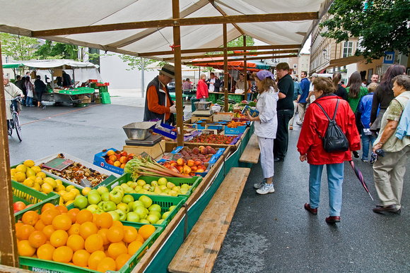 Salzburg street market